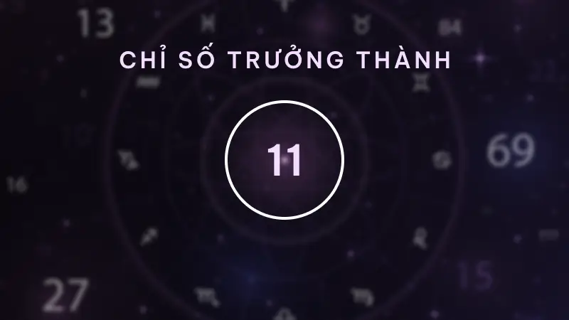 Chỉ số trưởng thành là gì? Cách tính chỉ số trưởng thành Thần số học Pythagoras