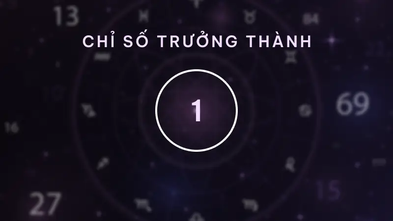 Chỉ số trưởng thành là gì? Cách tính chỉ số trưởng thành Thần số học Pythagoras