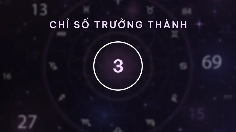 Chỉ số trưởng thành là gì? Cách tính chỉ số trưởng thành Thần số học Pythagoras