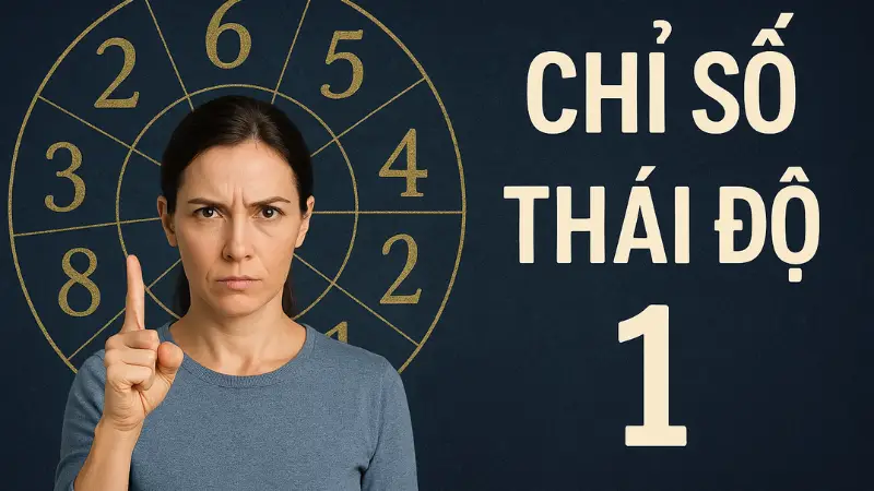 Chỉ số thái độ là gì? Cách tính trong Thần số học Pythagoras