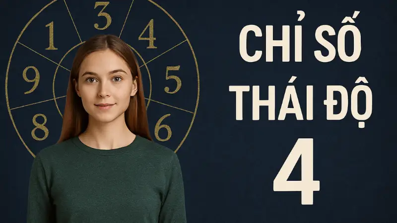 Chỉ số thái độ là gì? Cách tính trong Thần số học Pythagoras